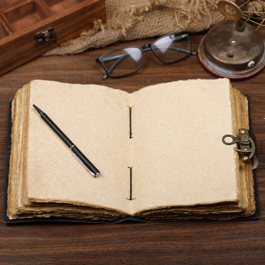 Green & Brown Tree Sketchbook & Journal