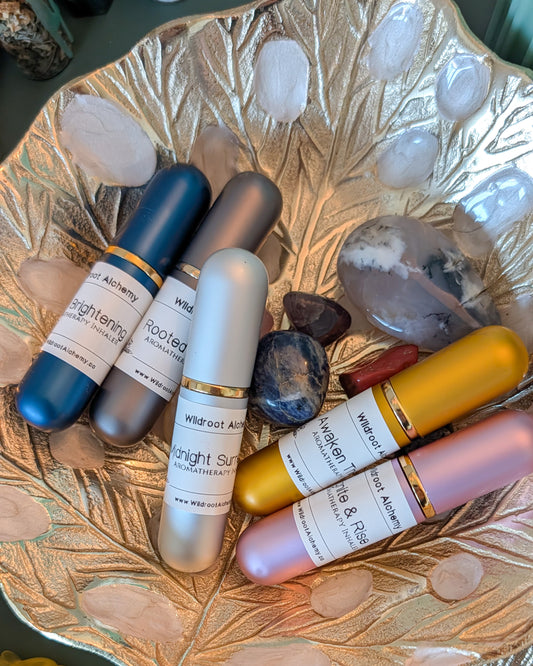 Aromatherapy Inhaler Collection for Mind & Mood • Pocket-Sized Essential Oil Relief