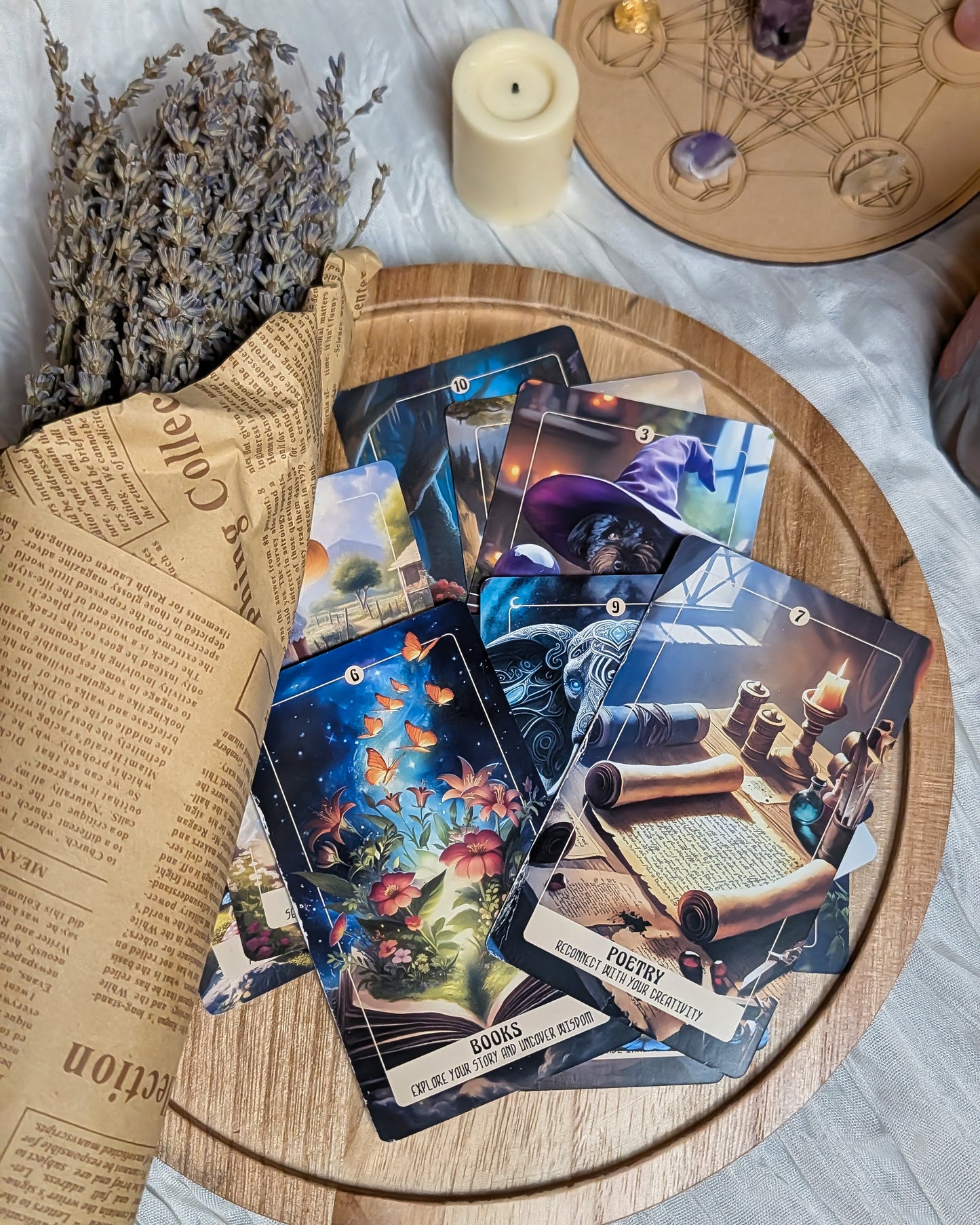 Intuitive Journaling Oracle Cards