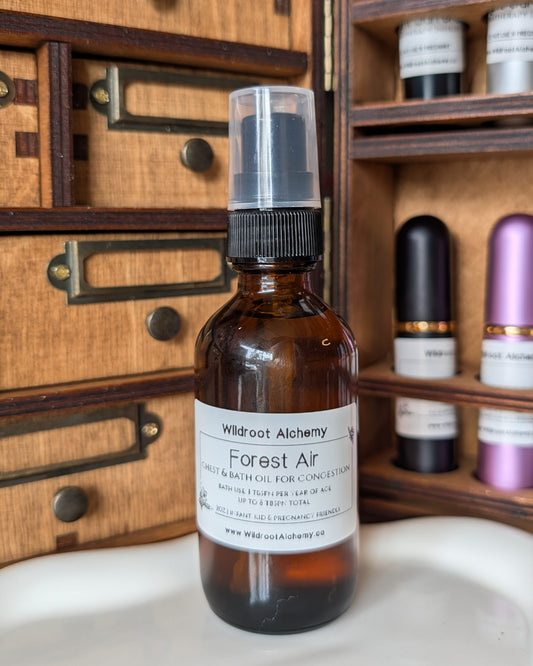 Forest Air • Respiratory Support Chest & Bath Oil