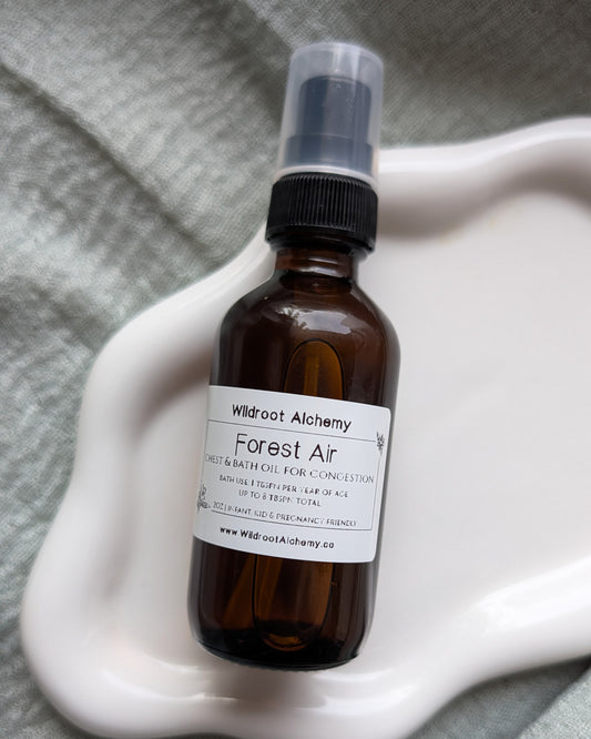 Forest Air • Respiratory Support Chest & Bath Oil