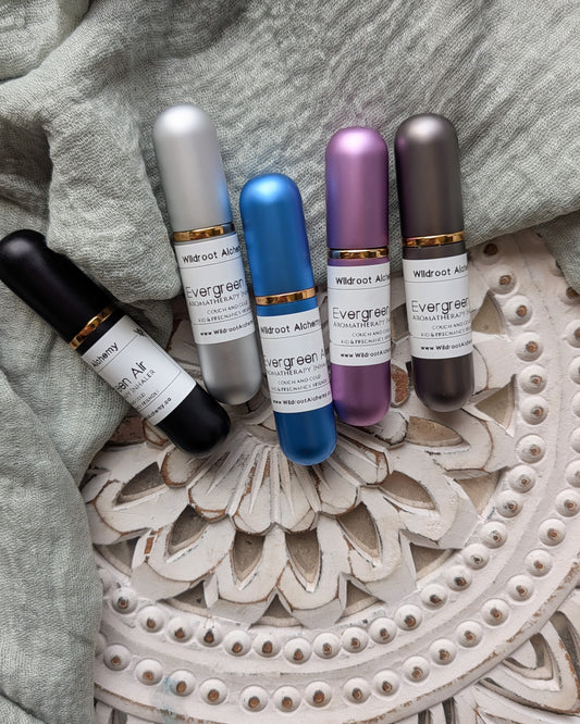 Evergreen Air Aromatherapy Inhaler • Respiratory & Congestion Support