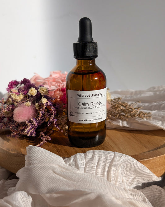 Calm Roots • Botanical Hair and Scalp Oil