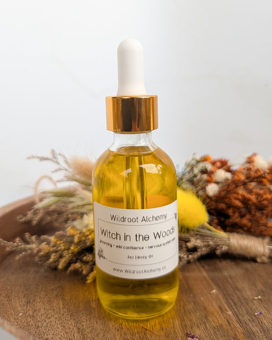 Witch In The Woods • Grounding Body Oil