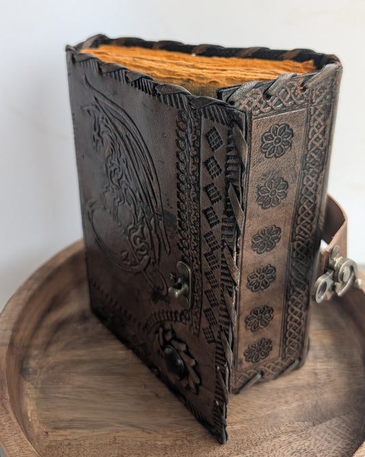 Dragon Leather Vintage-Inspired Journal