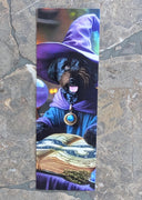 Fantasy Bookmark Set | Magical Reading Accessories | Hobbit Cottage, Wizard Dog, Adventurer & Waterfall Bridge | Gifts for Book Lovers